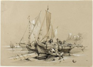 Hafen mit Kuttern