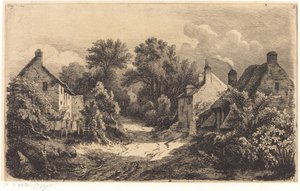 Le chemin de Garens (Der Weg nach Garens) von Eugene Bléry
