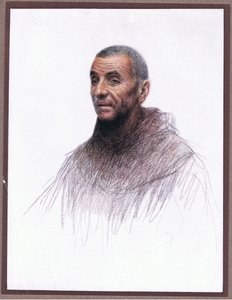 Bruder Juniper von Eugene Burnand