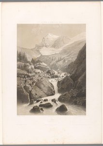 Berglandschap met zicht op de Eiger
