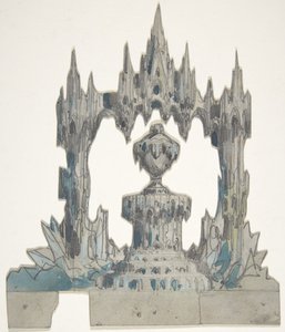 Entwurf für ein Bühnenbild an der Opéra, Paris, 1830-90