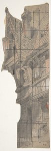 Entwurf für ein Bühnenbild an der Oper, Paris, 1830-90 von Eugene Ciceri