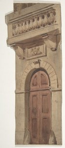 Entwurf für ein Bühnenbild an der Opéra, Paris, 1830-90 von Eugene Ciceri