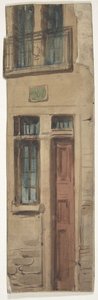 Entwurf für ein Bühnenbild an der Opéra, Paris, 1830-90 von Eugene Ciceri