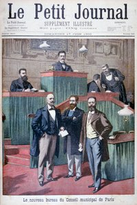 Der neue Stadtrat von Paris, 1900 von Eugene Damblans