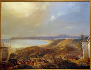 Die französische Armee betritt Algier am 5. Juli von Eugene Flandrin