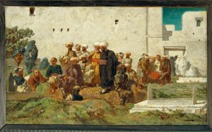 Maurische Beerdigung ... von Eugène Fromentin