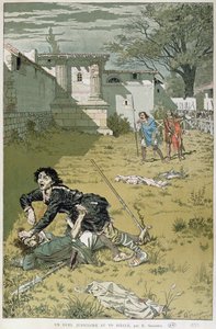 Ein gerichtliches Duell in merowingischer Zeit, 1888