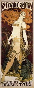 Suzy Deguez, 1905 von Eugene Grasset