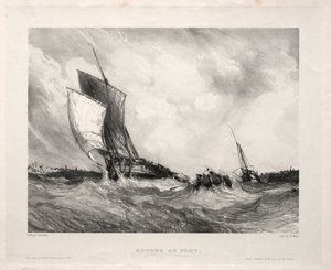 Sechs Marines: Retour au port, 1833