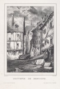 Erinnerung an die Bretagne von Eugene Isabey