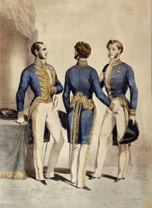 Staatsrat, Uniformen des Vizepräsidenten, Beraters und des Antragsmeisters, 1853