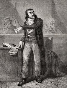 Antoine Quentin Fouquier-Tinville (1746-95), graviert von Blanpain