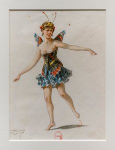 Die Korrigane. Ballett von Charles-Marie Widor, Kostümmodell. 1880