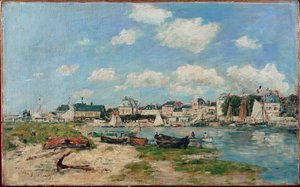 Strand von Trouville, Frankreich