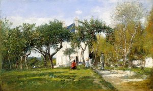 Fervaques, Garten und Haus von Monsieur Jacquette, 1877