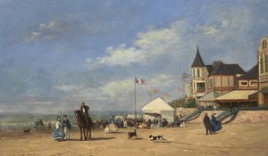 Der Strand von Trouville