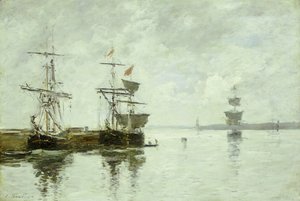 Hafenszene, ca. 1880