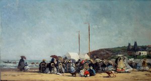 Der Strand von Trouville