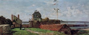 Der Francois Ier Turm in Le Havre, 1852