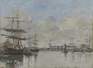 Der Hafen von Le Havre, ca. 1885-90