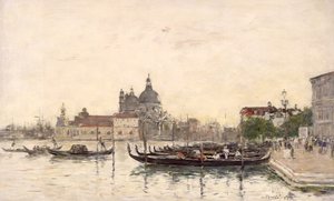 Venedig, Der Molo von Eugene Louis Boudin