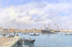 Ansicht von Venedig, 1895