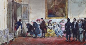 Die Audienz von Karl X. von Eugene Louis Lami