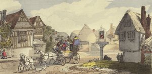 Landschaftsansicht von Eugene Louis after Lami