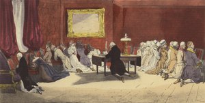 Abendgebet von Eugene Louis after Lami