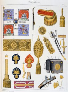 Cent-Suisses, Insignien