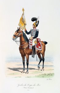 Gardes-du-Corps de Roi, Standartenträger von Eugene Titeux