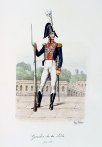 Gardes de la Porte, 1814-15 von Eugene Titeux