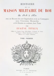 Titelseite, 1814-1830