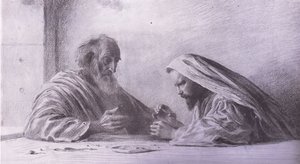 Die kostbare Perle von Eugene after Burnand