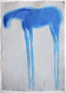 Blaues Pferd 1, 2023