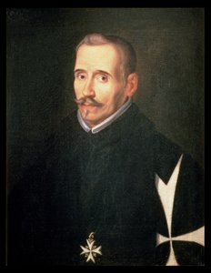 Porträt von Lope Felix de Vega Carpio (1562-1635) ca. 1630