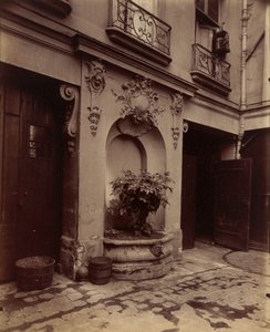 Altes Hotel der Parlamentarier, 3 Rue des Lions von Eugène Atget