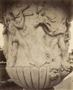 Detail eines Vasen in Versailles
