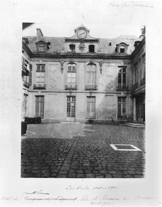 Hotel du Grand Veneur in Paris, 60 rue de Turenne, 1901