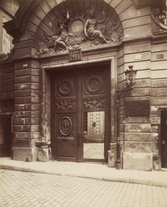 Hôtel des Ambassadeurs de Hollande, 47 rue Vieille-du-Temple von Eugène Atget