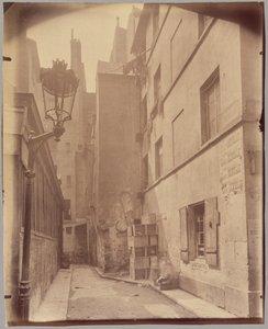 Impasse de la Baudoirie, rue de Venise von Eugène Atget
