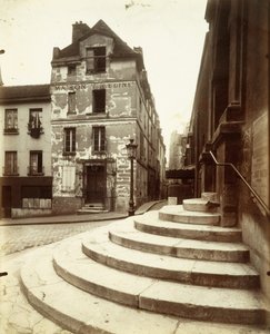 Rue de la Montagne-Sainte-Geneviève aus der Serie Die Kunst des alten Paris