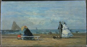 Strand von Trouville