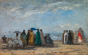Der Strand von Trouville