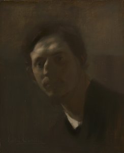 Armand Berton, um 1891 von Eugène Carrière