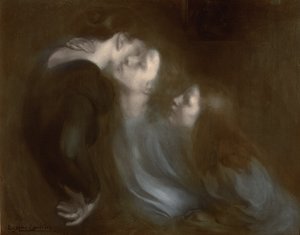 Der Kuss ihrer Mutter, 1890er Jahre