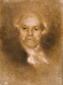 Porträt von Edmond de Goncourt (1822-96) aus Germinie Lacerteux von Edmond und Jules (1830-70) veröffentlicht um 1890