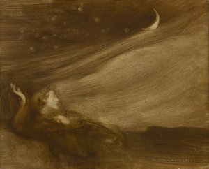 Der Betrachter von Eugène Carrière