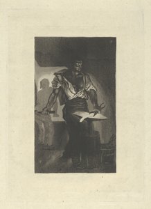 Ein Schmied, 1833